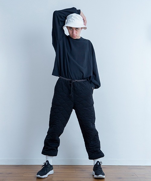 Universal Style Wear(ユニバーサルスタイルウェア)の「Universal Style Wear ヘビースムース サイドタック ロンT(Tシャツ/カットソー・メンズ・グレイッシュベージュ/ブラック/ホワイト/オリーブ・MEDIUM/LARGE/X-LARGE)」の11枚目の写真