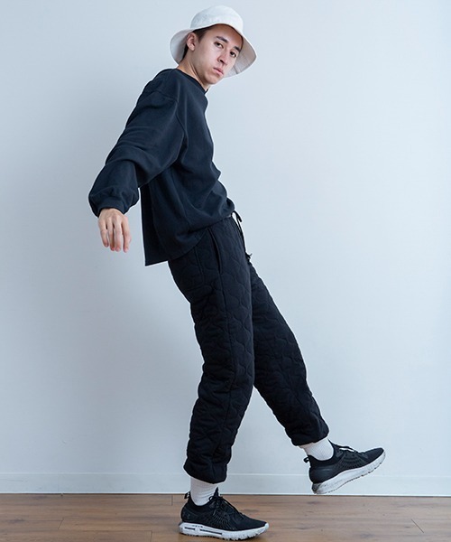 Universal Style Wear(ユニバーサルスタイルウェア)の「Universal Style Wear ヘビースムース サイドタック ロンT(Tシャツ/カットソー・メンズ・グレイッシュベージュ/ブラック/ホワイト/オリーブ・MEDIUM/LARGE/X-LARGE)」の5枚目の写真