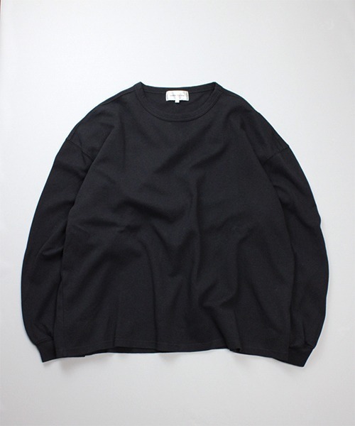 Universal Style Wear(ユニバーサルスタイルウェア)の「Universal Style Wear ヘビースムース サイドタック ロンT(Tシャツ/カットソー・メンズ・グレイッシュベージュ/ブラック/ホワイト/オリーブ・MEDIUM/LARGE/X-LARGE)」の10枚目の写真