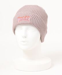 FLAME LOGO RIB BEANIE/スラッシャーニットキャップ・ビーニー