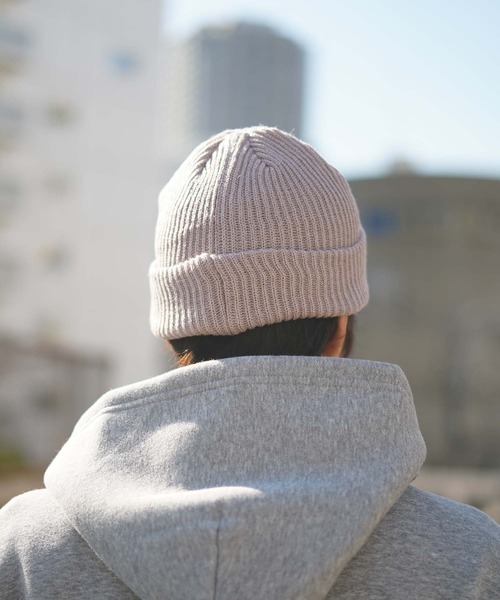 THRASHER（スラッシャー）の「FLAME LOGO RIB BEANIE/スラッシャーニットキャップ・ビーニー（ニットキャップ/ビーニー・メンズ・ブラック/ベージュ/ライトパープル/ライトグレー・FREE）」の13枚目の写真