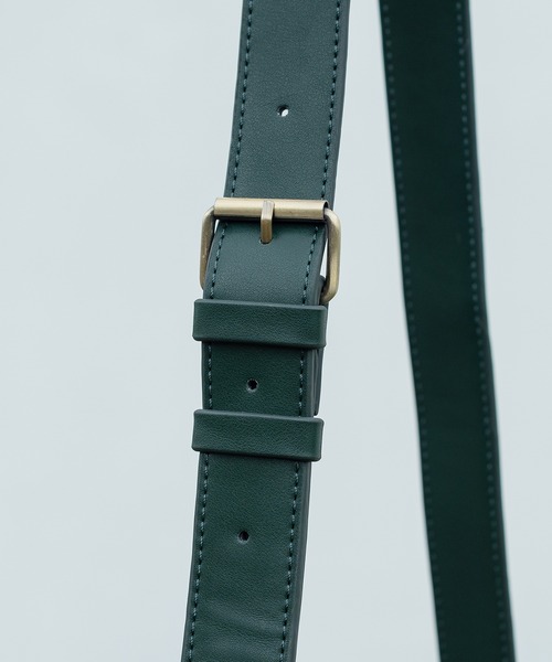 kutir（クティール）の「レトロショルダーバッグ（ショルダーバッグ・メンズ・ブラック/グリーン/ダークブラウン/イエロー・FREE）」の15枚目の写真