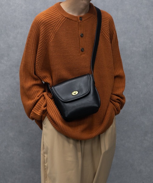 kutir（クティール）の「レトロショルダーバッグ（ショルダーバッグ・メンズ・ブラック/グリーン/ダークブラウン/イエロー・FREE）」の17枚目の写真