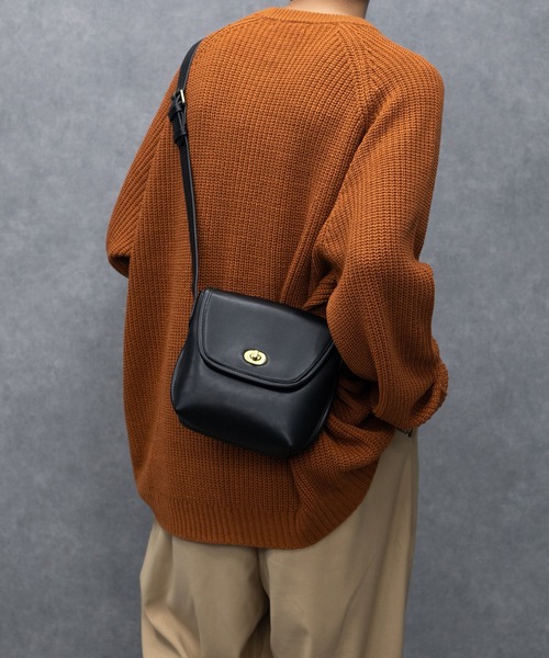 kutir（クティール）の「レトロショルダーバッグ（ショルダーバッグ・メンズ・ブラック/グリーン/ダークブラウン/イエロー・FREE）」の6枚目の写真