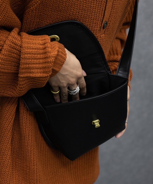 kutir（クティール）の「レトロショルダーバッグ（ショルダーバッグ・メンズ・ブラック/グリーン/ダークブラウン/イエロー・FREE）」の18枚目の写真