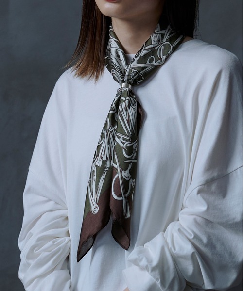 Ellno Loset（エルノロゼット）の「アソート柄スカーフ