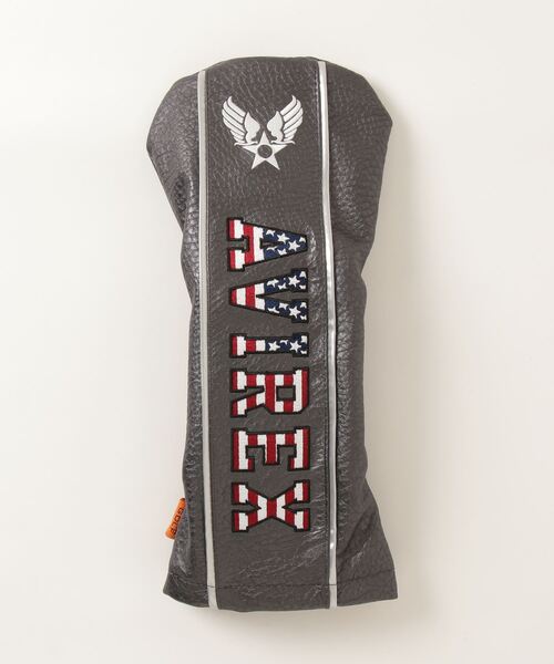 AVIREX（アヴィレックス）の「【AVIREX GOLF】ドライバー用 ヘッドカバー / アヴィレックス / ゴルフ（ゴルフグッズ・レディース・ブラック/ホワイト・FREE）」の2枚目の写真