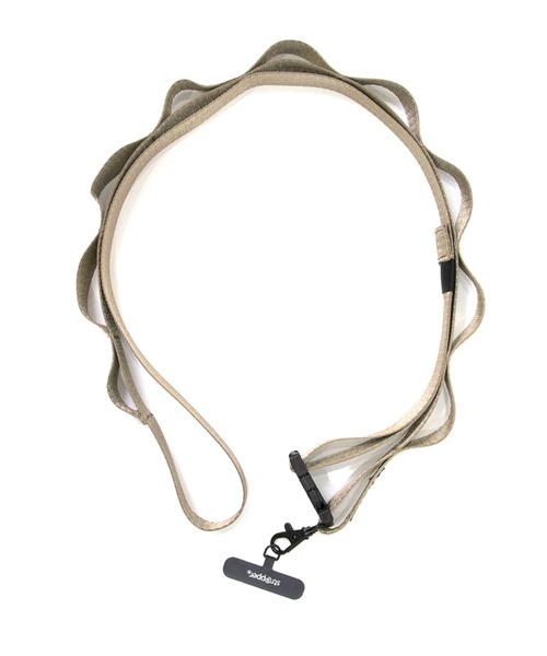 MANASTASH（マナスタッシュ）の「MANASTASH/マナスタッシュ　CHENGA STRAP（スマホグッズ・メンズ・ブラック/ダークグリーン/パープル/レッド/カーキ/ピンク/イエロー/オレンジ・FREE）」の4枚目の写真