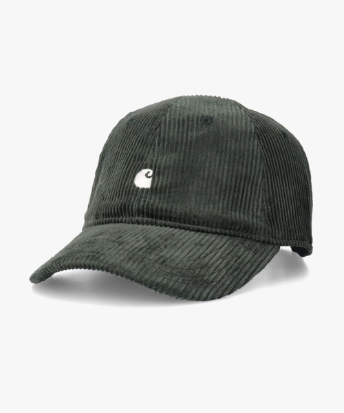 Carhartt(カーハート)の「carhartt HARLEM CAP(キャップ・メンズ・ブラック/カモフラージュ/ダークグリーン/グリーン/ライトベージュ/ワイン/ブラウン/グリーン系・FREE)」の1枚目の写真