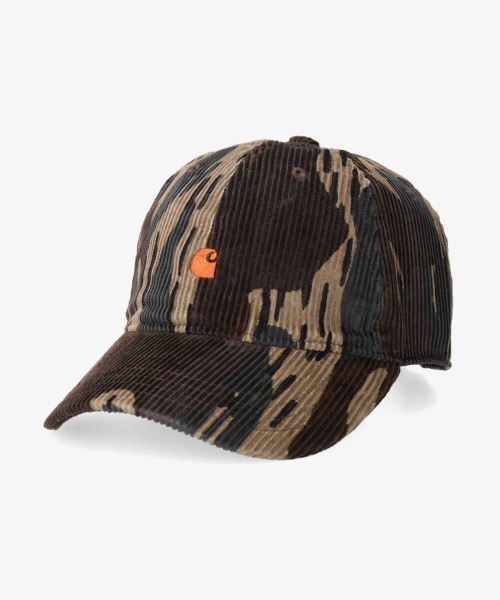 Carhartt(カーハート)の「carhartt HARLEM CAP(キャップ・メンズ・ブラック/カモフラージュ/ダークグリーン/グリーン/ライトベージュ/ワイン/ブラウン/グリーン系・FREE)」の8枚目の写真