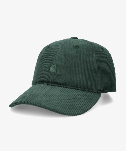 Carhartt(カーハート)の「carhartt HARLEM CAP(キャップ・メンズ・ブラック/カモフラージュ/ダークグリーン/グリーン/ライトベージュ/ワイン/ブラウン/グリーン系・FREE)」の5枚目の写真