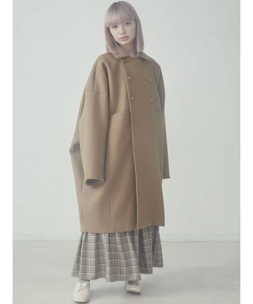 merry jenny（メリージェニー）の「more more loose コート（その他アウター・レディース・ブラック/オリーブ・FREE）」の22枚目の写真