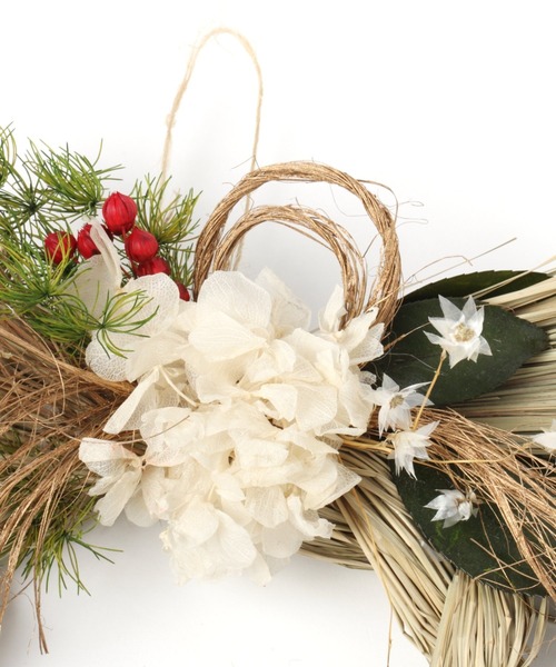 studio CLIP（スタディオクリップ）の「しめ縄リース【晴れの日】（インテリア雑貨・レディース・ホワイト/パープル/ピンク・FREE）」の12枚目の写真