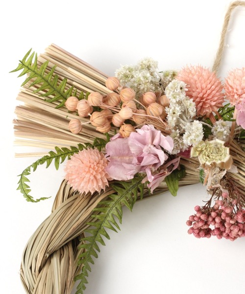 studio CLIP（スタディオクリップ）の「しめ縄リース【晴れの日】（インテリア雑貨・レディース・ホワイト/パープル/ピンク・FREE）」の11枚目の写真