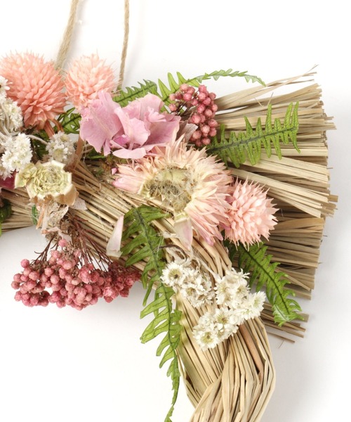 studio CLIP（スタディオクリップ）の「しめ縄リース【晴れの日】（インテリア雑貨・レディース・ホワイト/パープル/ピンク・FREE）」の15枚目の写真