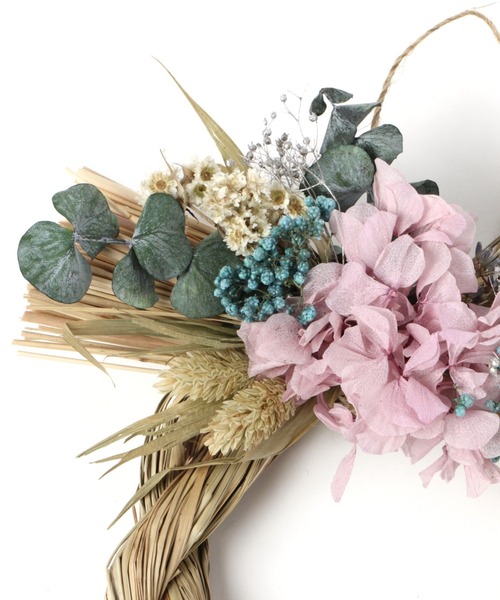 studio CLIP（スタディオクリップ）の「しめ縄リース【晴れの日】（インテリア雑貨・レディース・ホワイト/パープル/ピンク・FREE）」の13枚目の写真