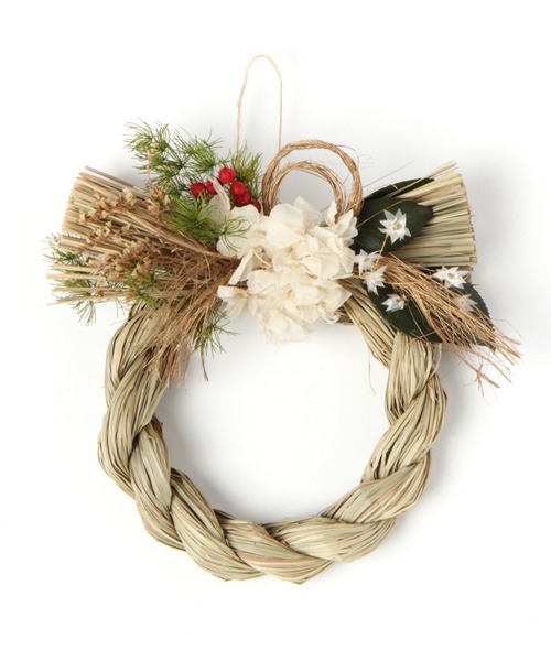 studio CLIP（スタディオクリップ）の「しめ縄リース【晴れの日】（インテリア雑貨・レディース・ホワイト/パープル/ピンク・FREE）」の18枚目の写真