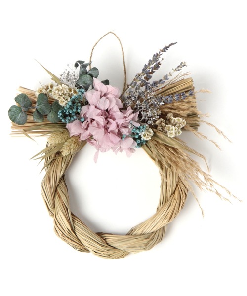 studio CLIP（スタディオクリップ）の「しめ縄リース【晴れの日】（インテリア雑貨・レディース・ホワイト/パープル/ピンク・FREE）」の19枚目の写真