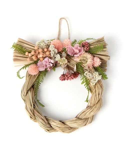 studio CLIP（スタディオクリップ）の「しめ縄リース【晴れの日】（インテリア雑貨・レディース・ホワイト/パープル/ピンク・FREE）」の20枚目の写真