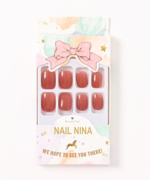 CERCA（チェルカ）の「LUON/貼るだけ簡単装着 ワンカラーハンドネイルチップ（ネイルシール/ネイルチップ・レディース・ブラック/ベージュ/パープル/ブラウン/レッド/ピンク/ブルー/ピンク系その他2/ホワイト/ライトピンク・FREE）」の12枚目の写真