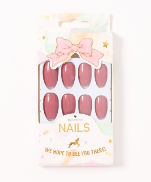 CERCA（チェルカ）の「LUON/貼るだけ簡単装着 ワンカラーハンドネイルチップ（ネイルシール/ネイルチップ・レディース・ブラック/ベージュ/パープル/ブラウン/レッド/ピンク/ブルー/ピンク系その他2/ホワイト/ライトピンク・FREE）」の13枚目の写真