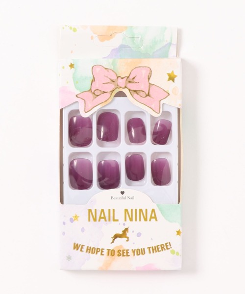 CERCA（チェルカ）の「LUON/貼るだけ簡単装着 ワンカラーハンドネイルチップ（ネイルシール/ネイルチップ・レディース・ブラック/ベージュ/パープル/ブラウン/レッド/ピンク/ブルー/ピンク系その他2/ホワイト/ライトピンク・FREE）」の14枚目の写真