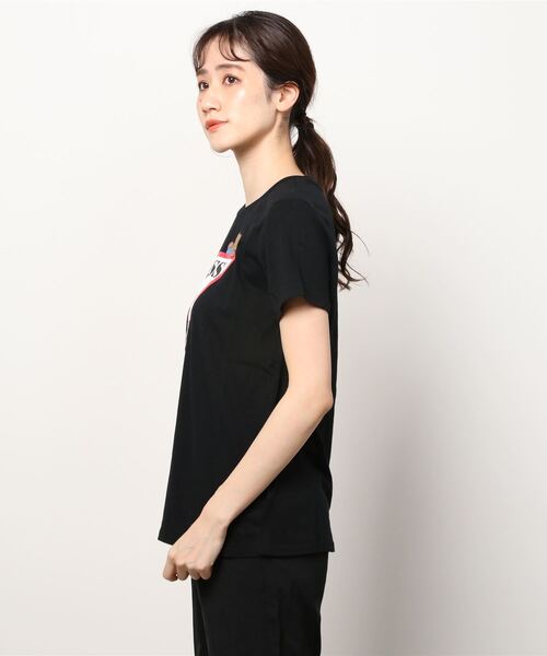 Guess（ゲス）の「GUESS Originals Bear Kaira Easy Tee（Tシャツ/カットソー・レディース・ホワイト/ブラック/ライトピンク・SMALL/MEDIUM/LARGE/X-SMALL）」の8枚目の写真