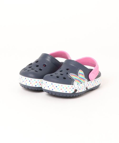 クロックス Crocs クロックス ファン ラブ ディズニー ミニー スタイル クロッグ キッズ Crocsfldsneyminniemousestylcgk サンダル Crocs クロックス のファッション通販 Zozotown