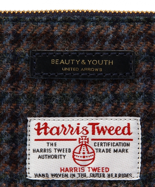 BEAUTY&YOUTH UNITED ARROWS（ビューティーアンドユースユナイテッドアローズ）の「BY ハリスツイード クラッチバッグ（クラッチバッグ・メンズ・ブラック/ネイビー・フリー）」の8枚目の写真