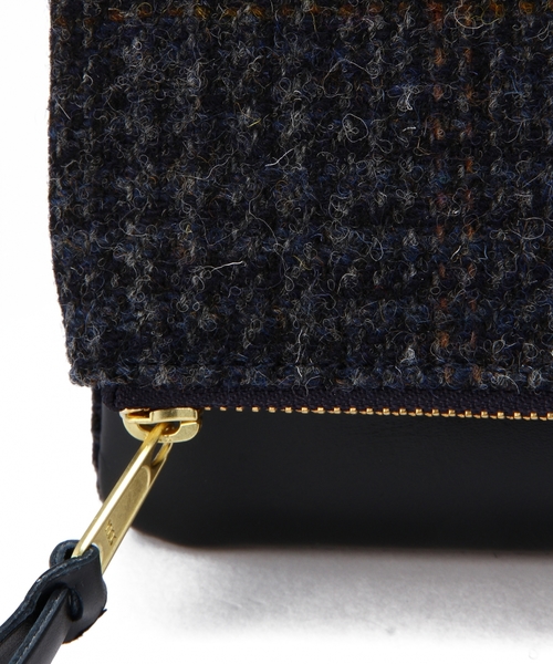 BEAUTY&YOUTH UNITED ARROWS（ビューティーアンドユースユナイテッドアローズ）の「BY ハリスツイード クラッチバッグ（クラッチバッグ・メンズ・ブラック/ネイビー・フリー）」の9枚目の写真