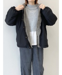 リバーシブルボアマウンテンパーカー