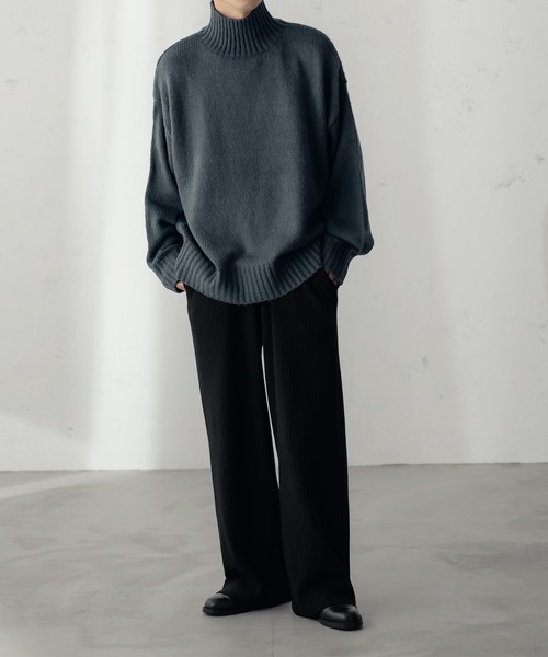 ハイネックルーズニット（ニット/セーター）｜epnok（エプノック）の