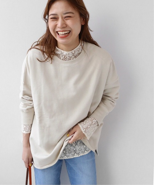 JOURNAL STANDARD relume(ジャーナルスタンダード レリューム)の「ラッセルレースボトルネックプルオーバー◆(シャツ/ブラウス・レディース・ナチュラル・FREE)」の15枚目の写真