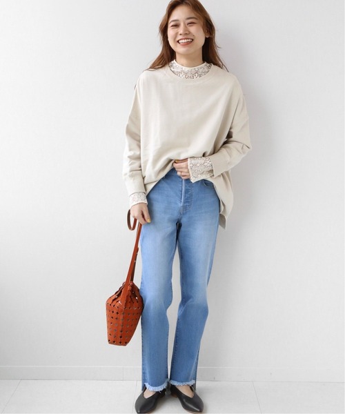 JOURNAL STANDARD relume(ジャーナルスタンダード レリューム)の「ラッセルレースボトルネックプルオーバー◆(シャツ/ブラウス・レディース・ナチュラル・FREE)」の11枚目の写真