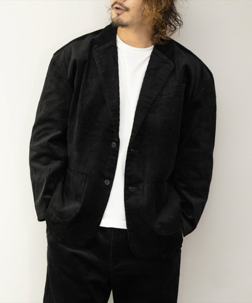 【セール】『太コール』 ワイド テーラードジャケット（テーラードジャケット）｜INNOCENT（イノセント）