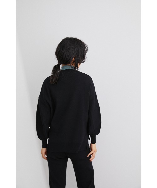 STYLEMIXER（スタイルミキサー）の「ウォッシャブルコクーンスリーブニット（ニット/セーター・レディース・ブラック/レッド/グリーン/アイボリー・FREE）」の13枚目の写真