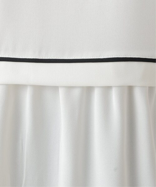 frames RAY CASSIN（フレームスレイカズン）の「胸元パイピングブラウス（シャツ/ブラウス・レディース・ブラック/オフホワイト/イエロー・FREE）」の19枚目の写真