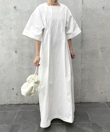 スクエアスリーブワンピース