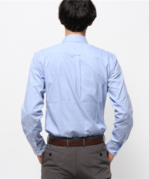 EDIFICE（エディフィス）の「◇メランジオックス ボタンダウンシャツ（シャツ/ブラウス・メンズ・サックスブルー/ピンク/グリーン/ブルー系その他/ホワイト・50/46/48/44）」の10枚目の写真