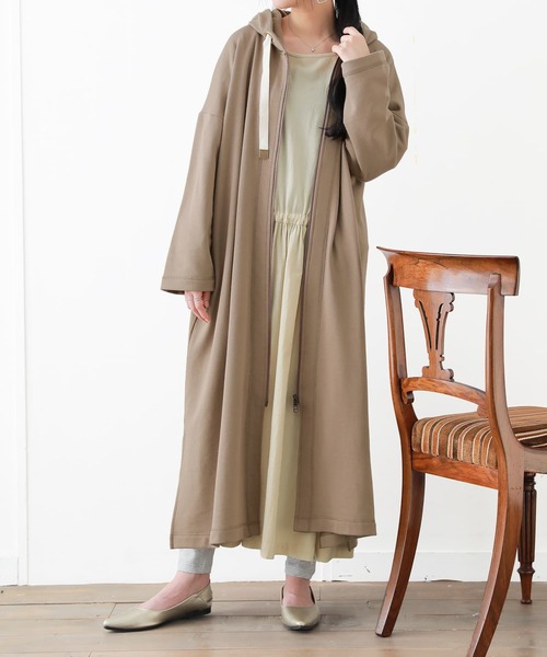 osharewalker（オシャレウォーカー）の「【廃盤】『フラワーモチーフ裾レースレギンス』（レギンス/スパッツ・レディース・杢グレー/ブラック・2/1）」の3枚目の写真