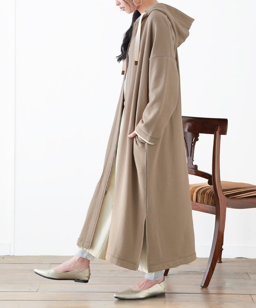 osharewalker（オシャレウォーカー）の「【廃盤】『フラワーモチーフ裾レースレギンス』（レギンス/スパッツ・レディース・杢グレー/ブラック・2/1）」の4枚目の写真