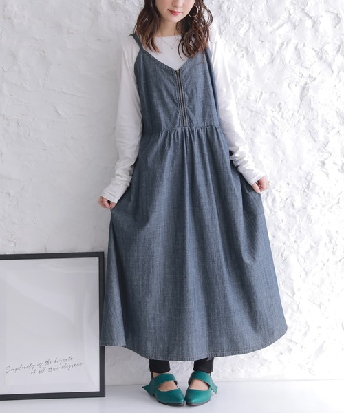 osharewalker（オシャレウォーカー）の「【廃盤】『フラワーモチーフ裾レースレギンス』（レギンス/スパッツ・レディース・杢グレー/ブラック・2/1）」の11枚目の写真