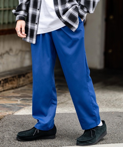 Rocky Monroe（ロッキーモンロー）の「ワイドテーパード スケーターワークパンツ イージーシェフパンツ（その他パンツ・メンズ・ブラック/ベージュ/ネイビー/ブラウン/グレー/レッド/オフホワイト/カーキ/ブルー/グリーン/ブルーグレー・S/M/L/XL）」の10枚目の写真