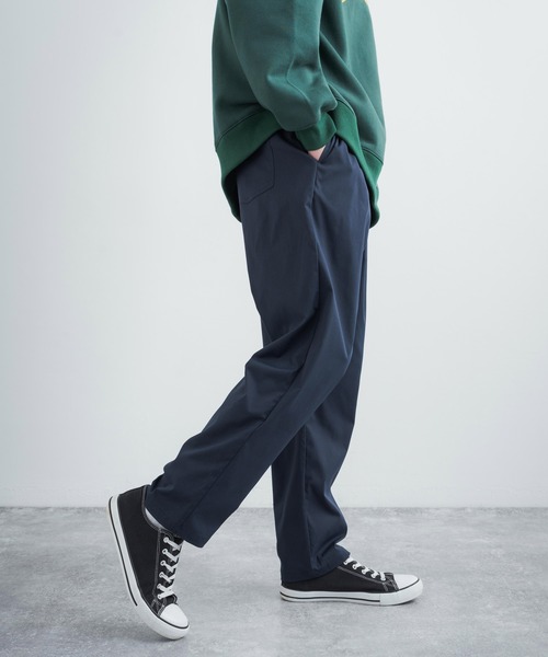 Rocky Monroe（ロッキーモンロー）の「ワイドテーパード スケーターワークパンツ イージーシェフパンツ（その他パンツ・メンズ・ブラック/ベージュ/ネイビー/ブラウン/グレー/レッド/オフホワイト/カーキ/ブルー/グリーン/ブルーグレー・S/M/L/XL）」の13枚目の写真