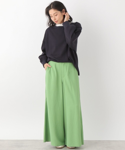 LEPSIM(レプシィム)の「シアーレイヤードタートル 273828(Tシャツ/カットソー・レディース・ブラック/パープル/オフホワイト・FREE)」の11枚目の写真