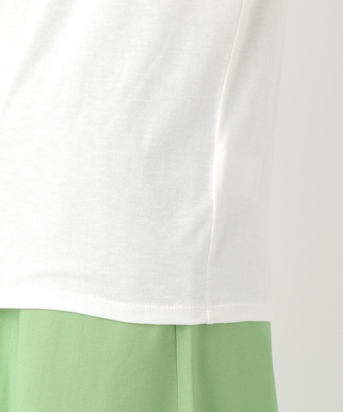 LEPSIM(レプシィム)の「シアーレイヤードタートル 273828(Tシャツ/カットソー・レディース・ブラック/パープル/オフホワイト・FREE)」の16枚目の写真