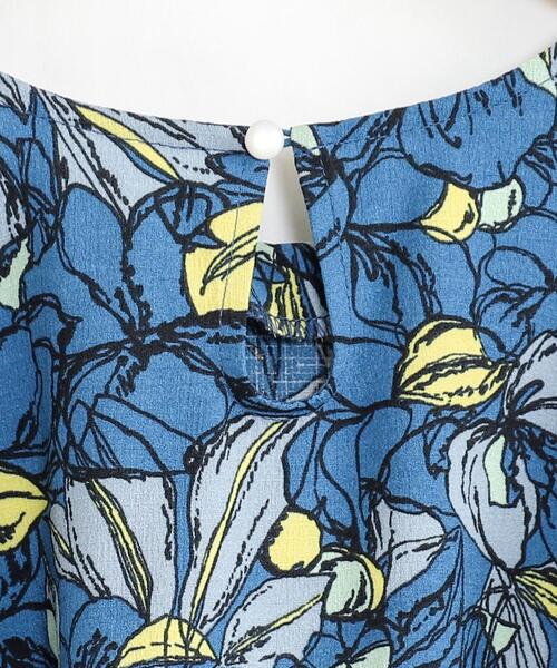 coen（コーエン）の「【coen キッズ/ジュニア】総柄プリントノースリーブワンピース（ワンピース・キッズ・ベージュ/ネイビー・110/130/150）」の16枚目の写真