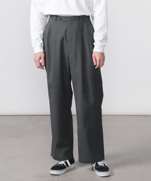 GYMPHLEX | Gymphlex | ウールトロピカル 2タックスラックス  SOLID MEN(スラックス)