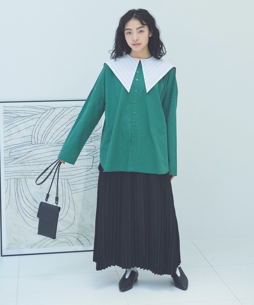 Libra Cue（リブラ キュー）の「モバイルウォレットミニショルダーバッグ（ショルダーバッグ・レディース・ブラック/アイボリー・FREE）」の13枚目の写真