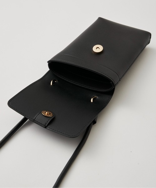 Libra Cue（リブラ キュー）の「モバイルウォレットミニショルダーバッグ（ショルダーバッグ・レディース・ブラック/アイボリー・FREE）」の22枚目の写真